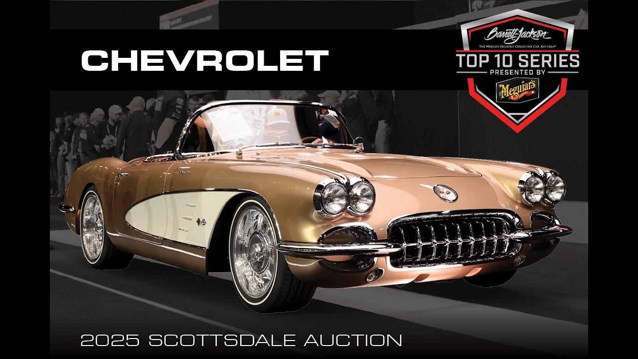 Top 10 Chevrolets at Barrett-Jackson’s 2025 Scottsdale Auction - BARRETT-JACKSON TOP 10