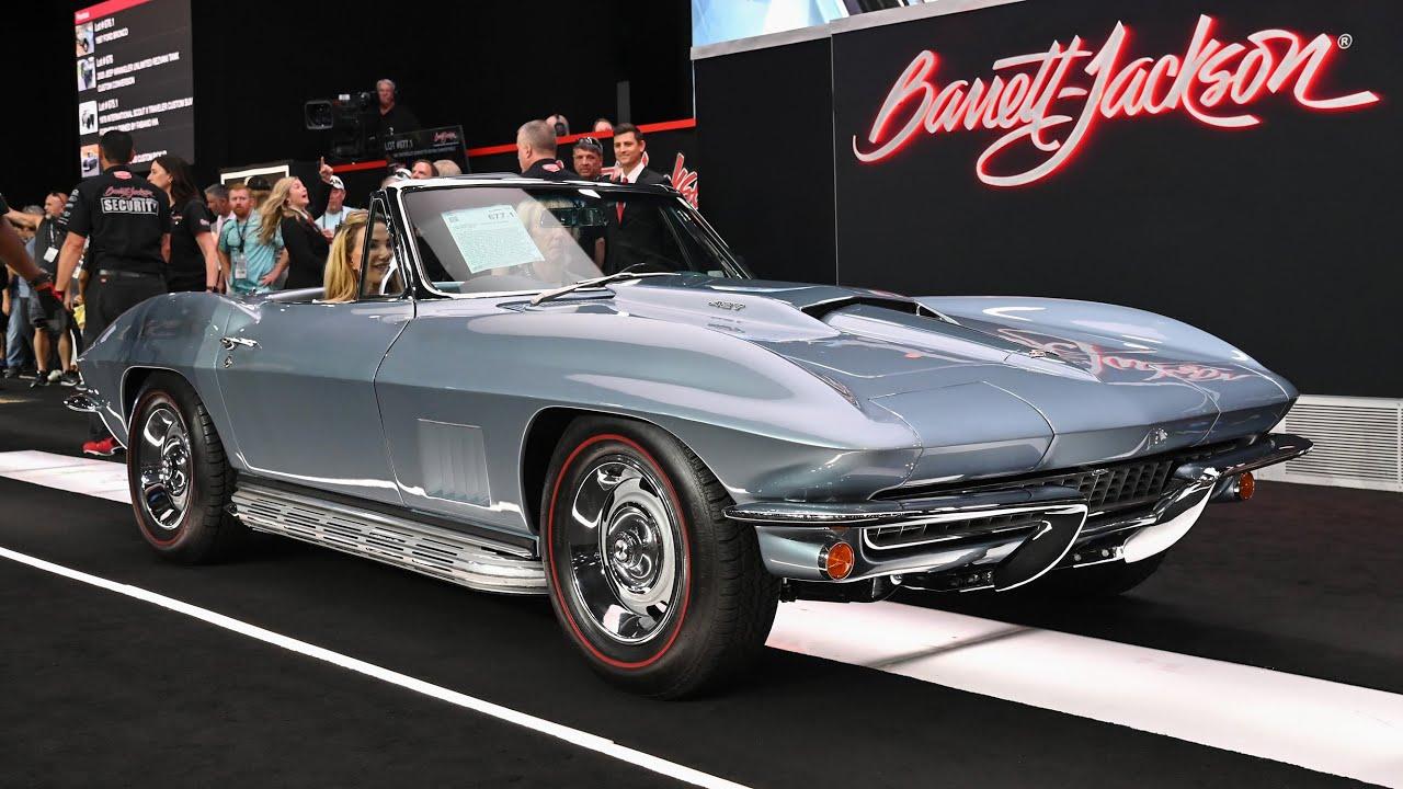 SOLD! 1967 Chevrolet Corvette Convertible - BARRETT-JACKSON 2025 PALM BEACH AUCTION