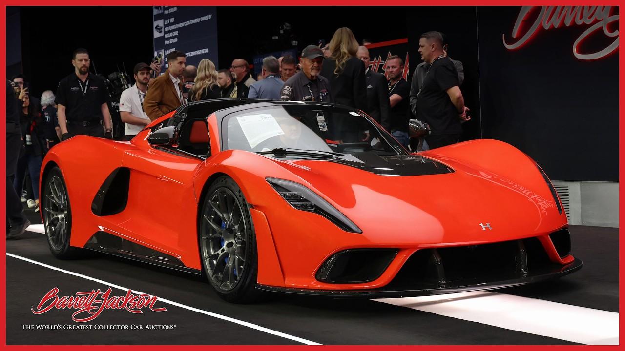 SOLD! 2023 Hennessey Venom F5 Roadster - BARRETT-JACKSON 2025 SCOTTSDALE AUCTION